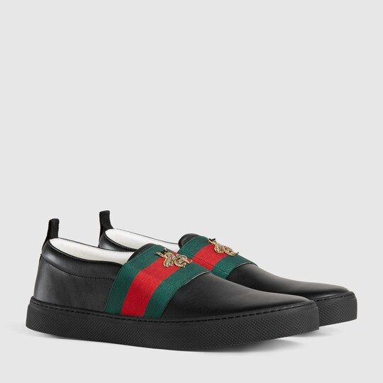 gucci bee sneakers men