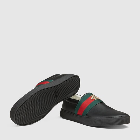 mens gucci bee trainers