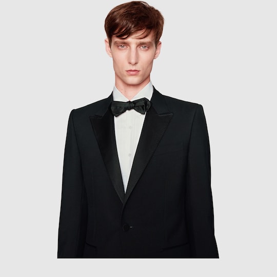 Marseille wool mohair tuxedo Gucci Men's Suiting 406680Z69031000