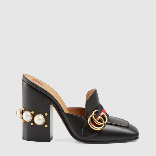 chaussure compensée gucci