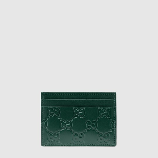 Gucci Signature card case Gucci Men's Card Cases 233166CWC1N3020