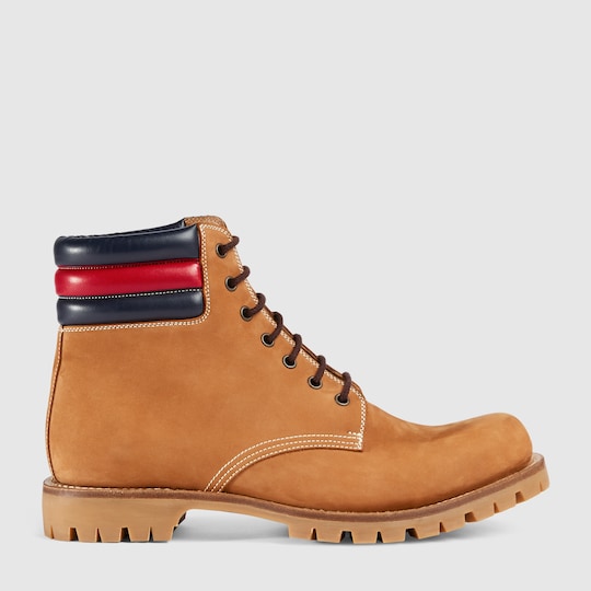men's gucci boots with buckle