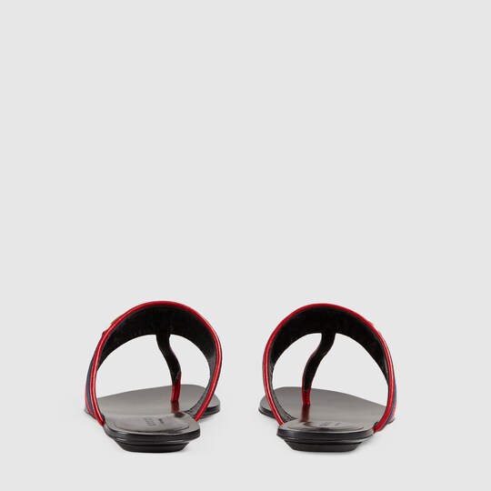 Leather Horsebit thong Gucci Women's Slides & Thongs 435232H90208475