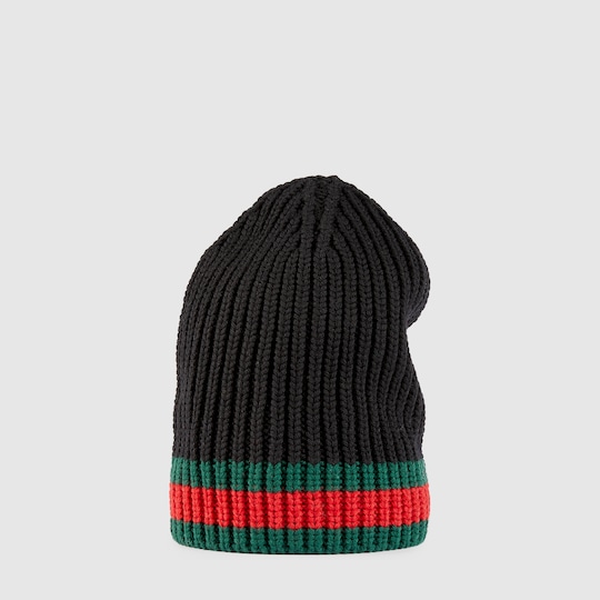 Gucci Wool hat with Web. 2