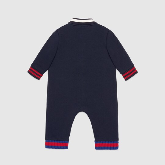 Baby cotton sleepsuit with  Gucci Boys' Onesies & Gift Sets