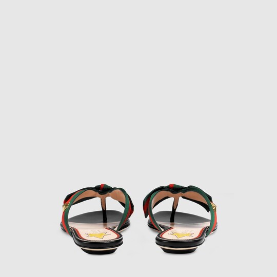 gucci women thong slides