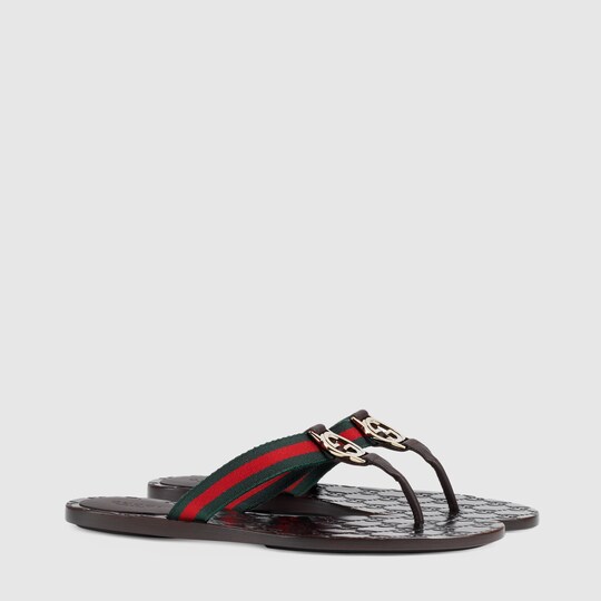  strap thong sandal Gucci Women's Slides & Thongs 270374H90208431