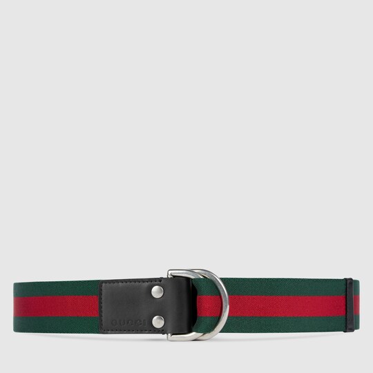Gucci Web belt with D-ring. 2
