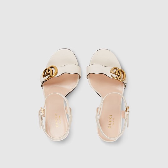 Leather sandal Gucci Women's Sandals 453378A3N009022