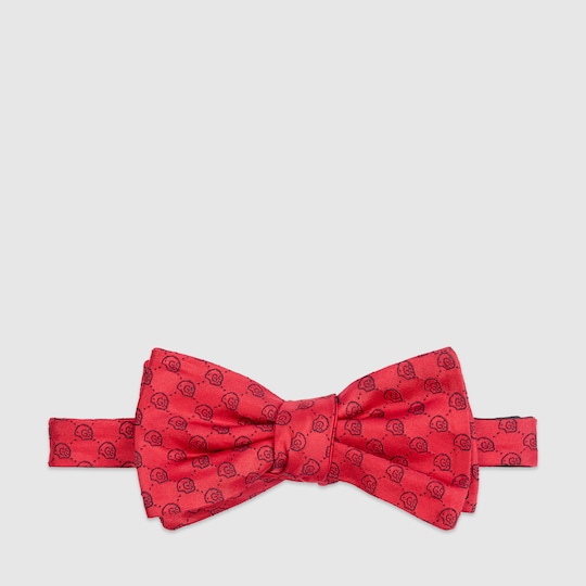 GucciGhost silk bow tie Gucci Men's Bow Ties 4563644G0096568
