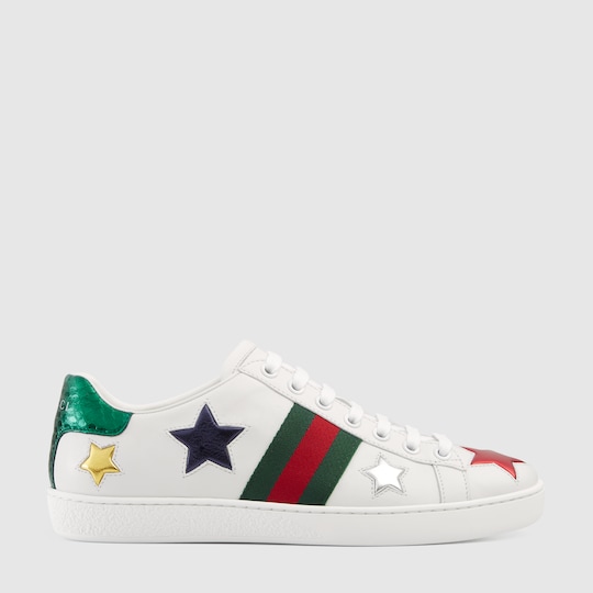 Gucci Women's Ace embroidered sneaker. 2