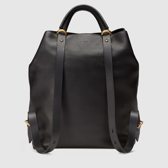 Kingsnake print leather backpack Gucci Men's Backpacks 451000DVQ2T1058