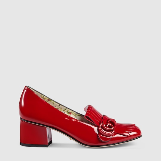 mocassin talon gucci