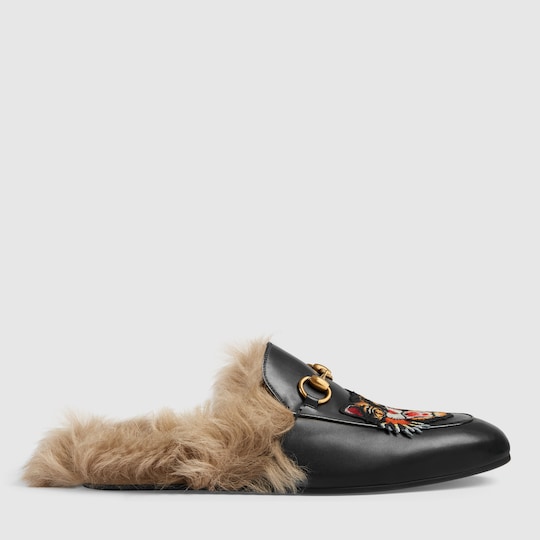 gucci cat loafers