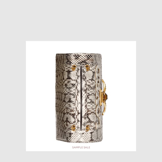 Queen Margaret snakeskin top handle bag Gucci Women's Shoulder Bags