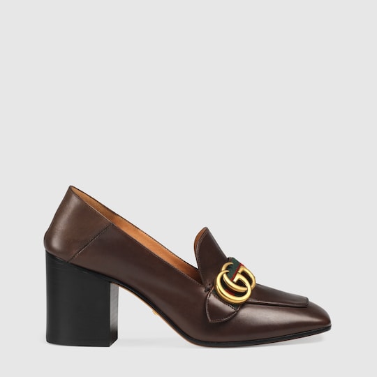 mocassin talon gucci