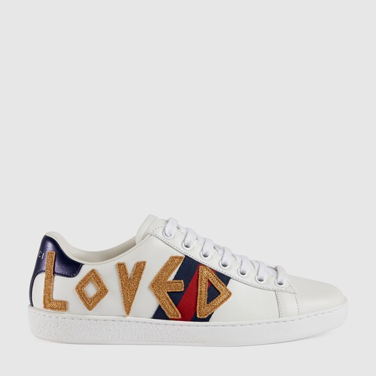 Gucci Women's Ace embroidered sneaker. 2