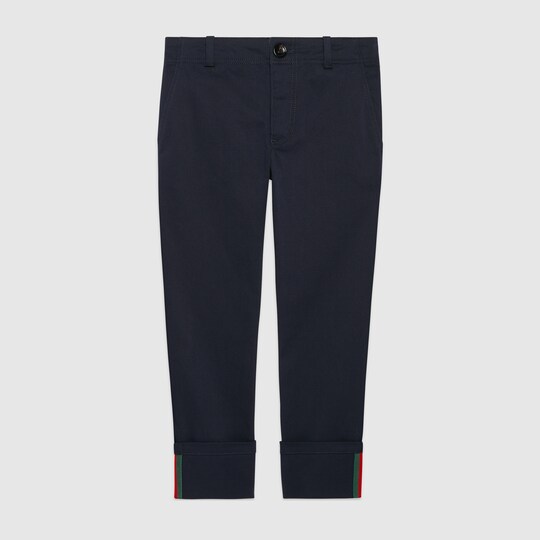 gucci gabardine stretch pants