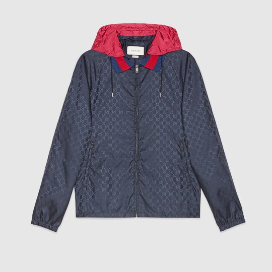 Gucci GG jacquard nylon jacket. 2