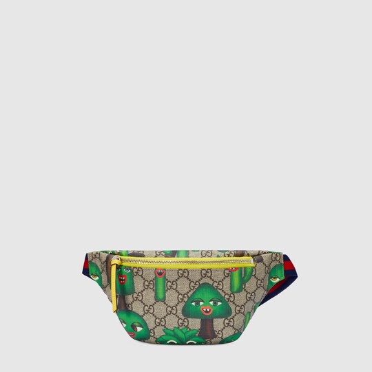 Gucci Children's GG smiling plants belt bag 502095HM4CN9796