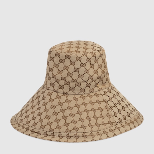 Gucci GG canvas wide brim hat. 2