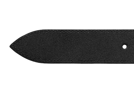GG Marmont belt with shiny buckle in black leather | GUCCI® US