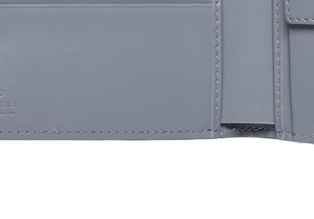 GG コインウォレット ダスティブルー インテリア ・ダークブルー GG