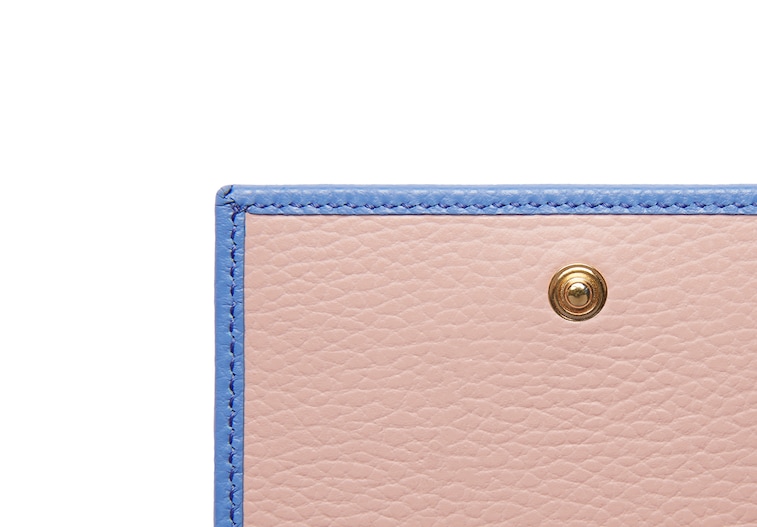 日本限定 ダブルG バイカラー スモールウォレット ・ライトパープル