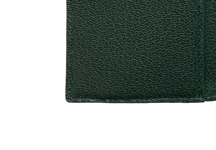 Gucci Essence Classic card case in sand and brown GG canvas
