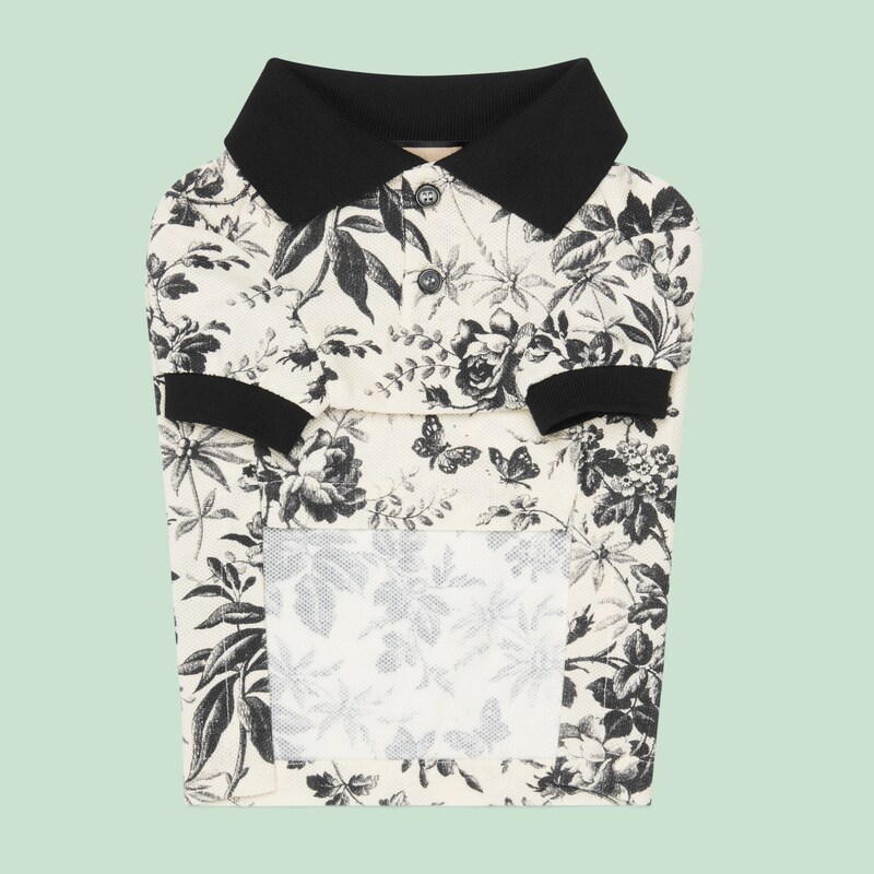 GUCCIペットハーバリウムコットンTシャツ