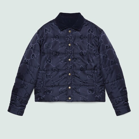 Gucci gg pattern nylon jacket hotsell