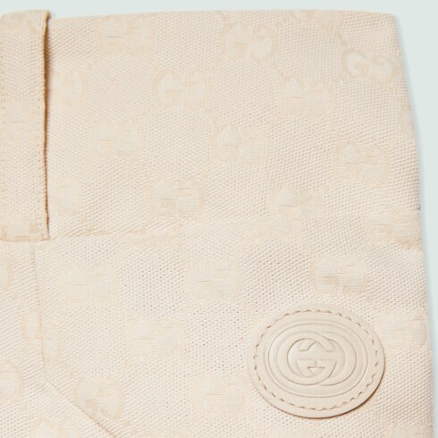 GG cotton canvas trouser Detail 4