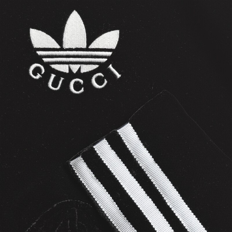 Adidas X Gucci シルクヴィスコース ドレスブラック Gucci Jp