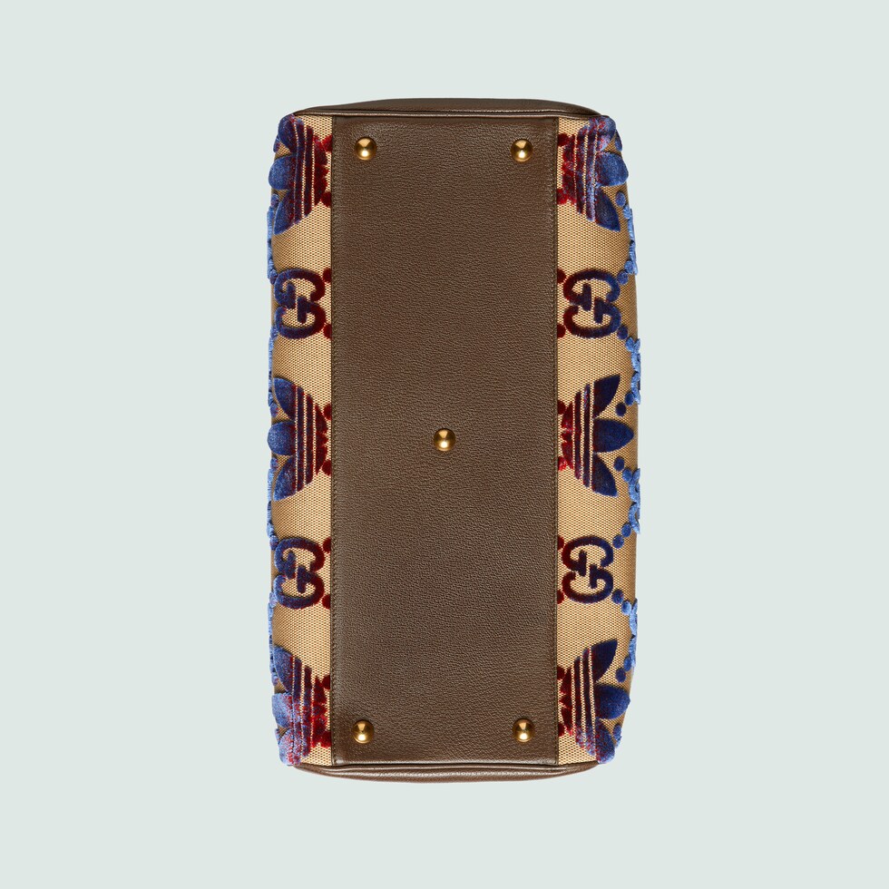 adidas x Gucci large duffle bag in multicolor canvas GUCCI® AE