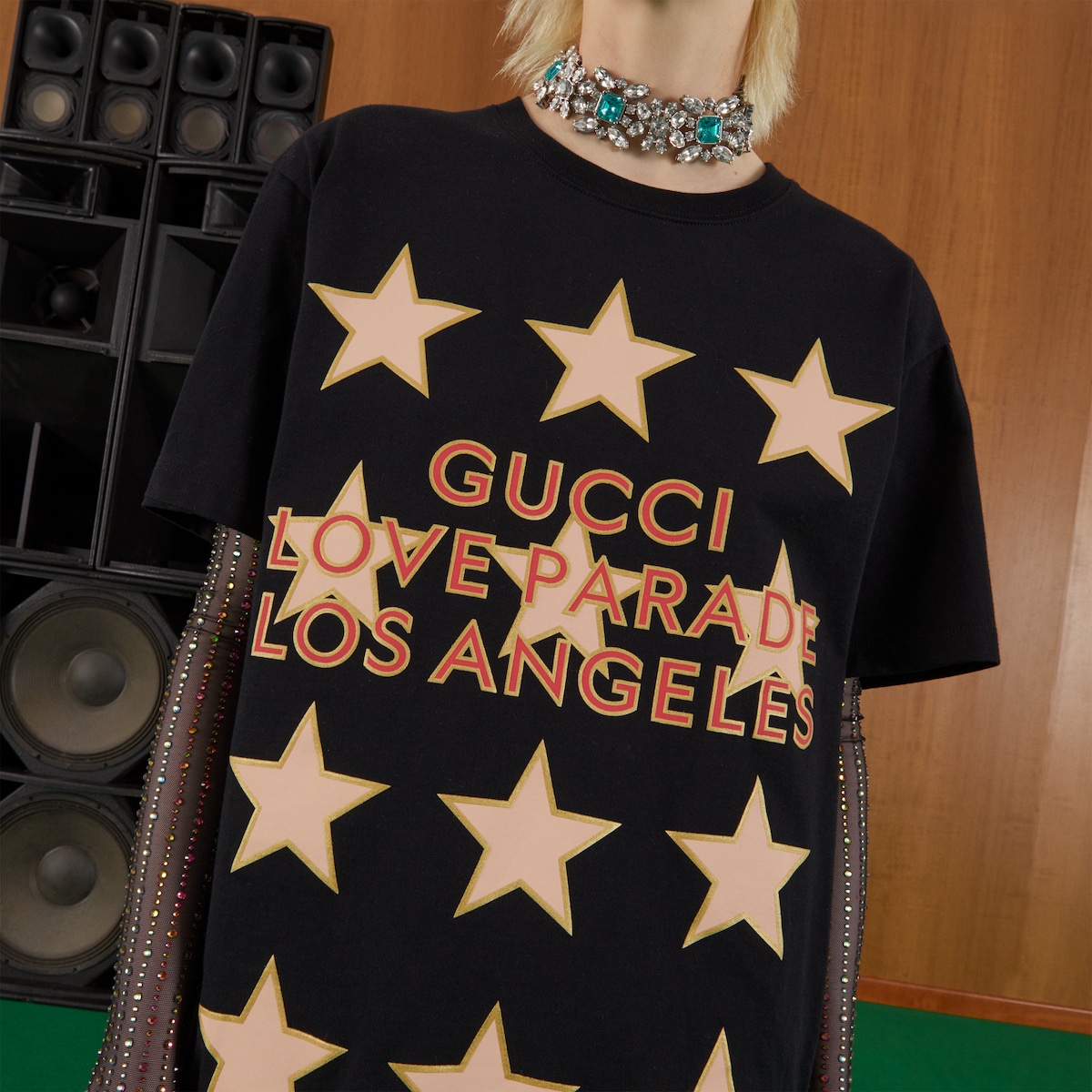 Gucci Love Parade Tshirt in black GUCCI® TH