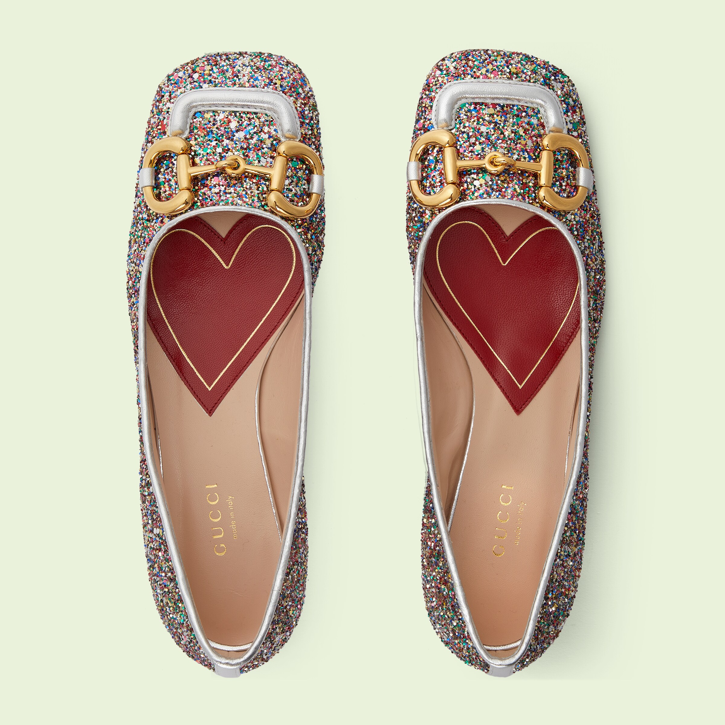gucci ballet flat with horsebit
