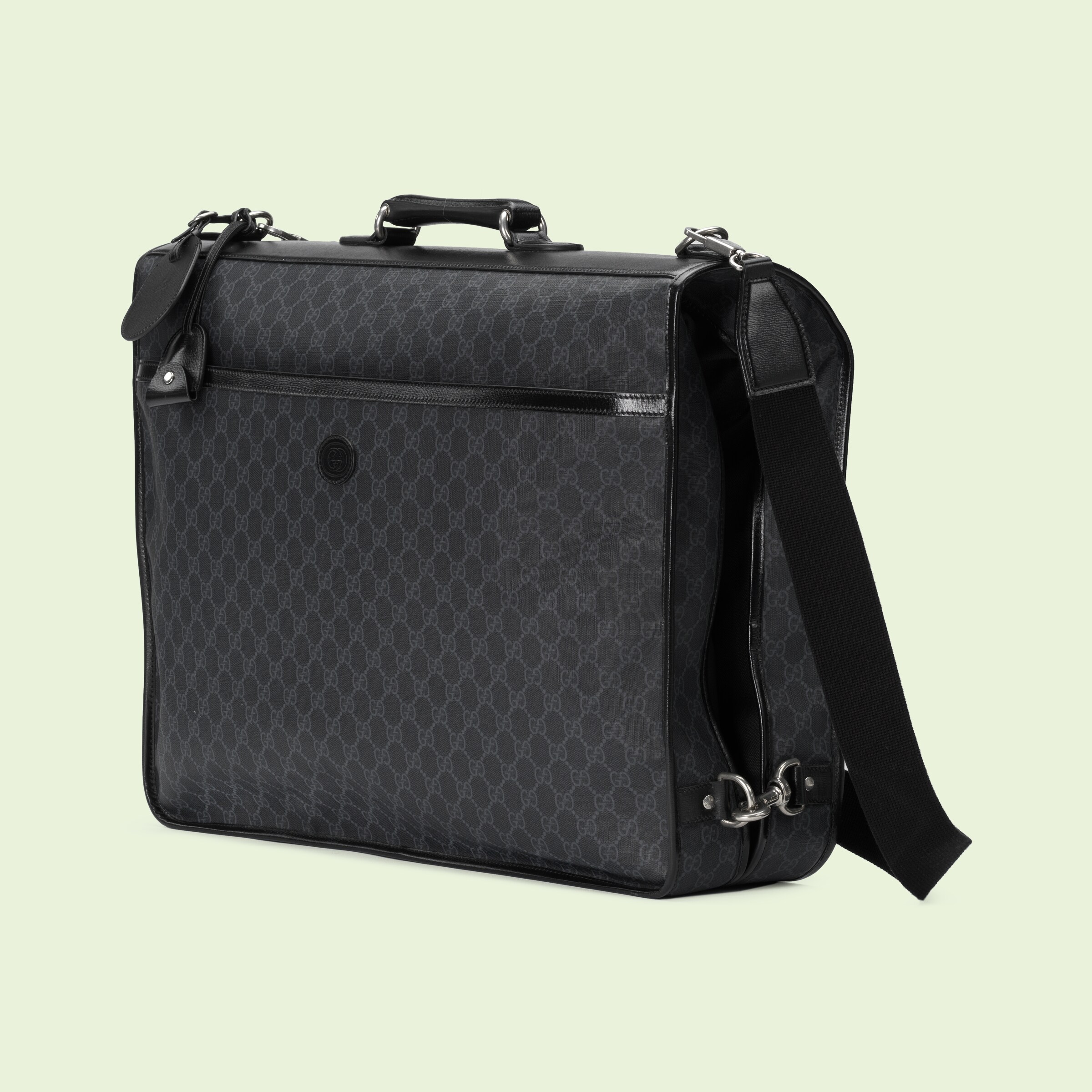 Garment bag with Interlocking G in black GG Supreme GUCCI® US