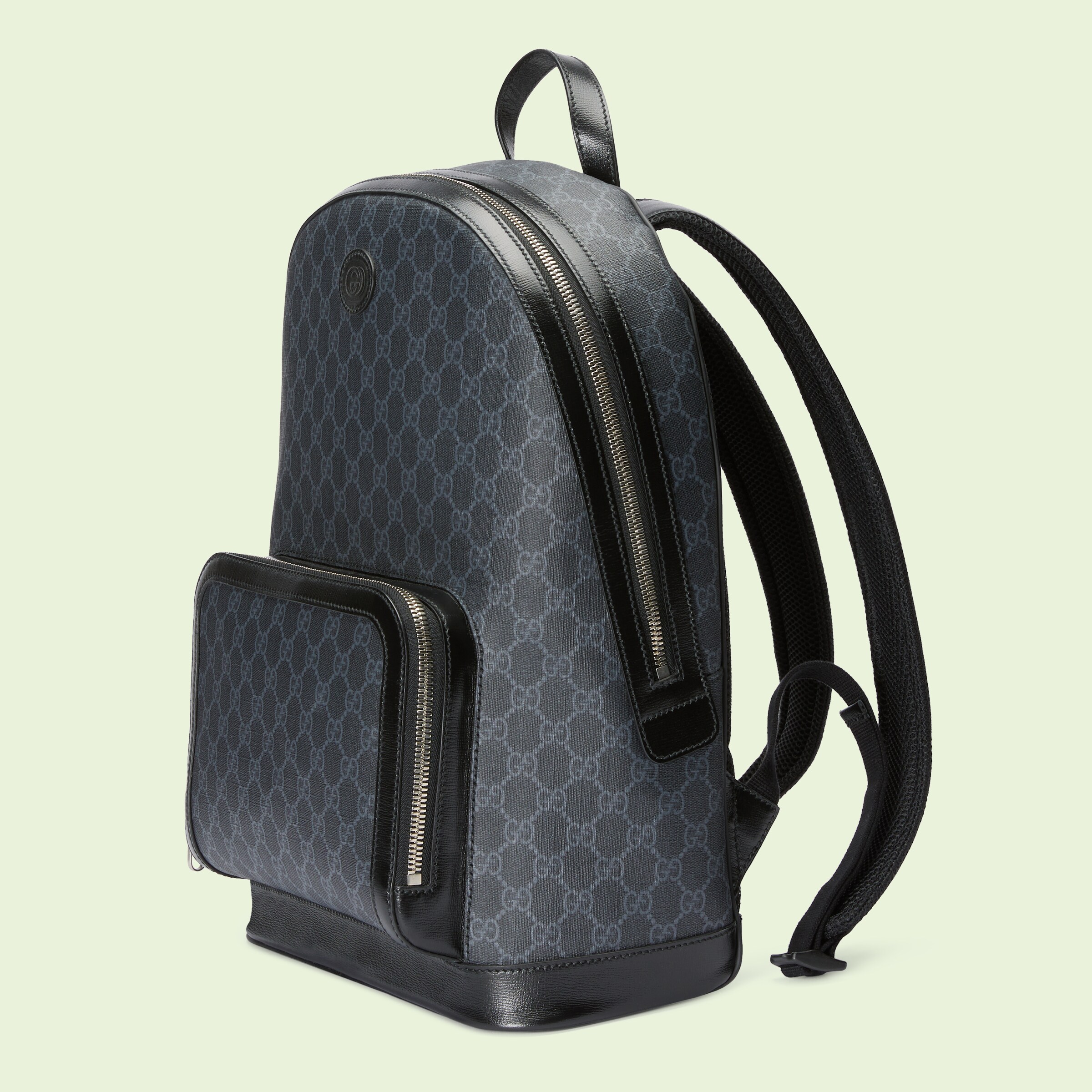 インターロッキングG付き バックパックブラック スプリーム GUCCI® JP