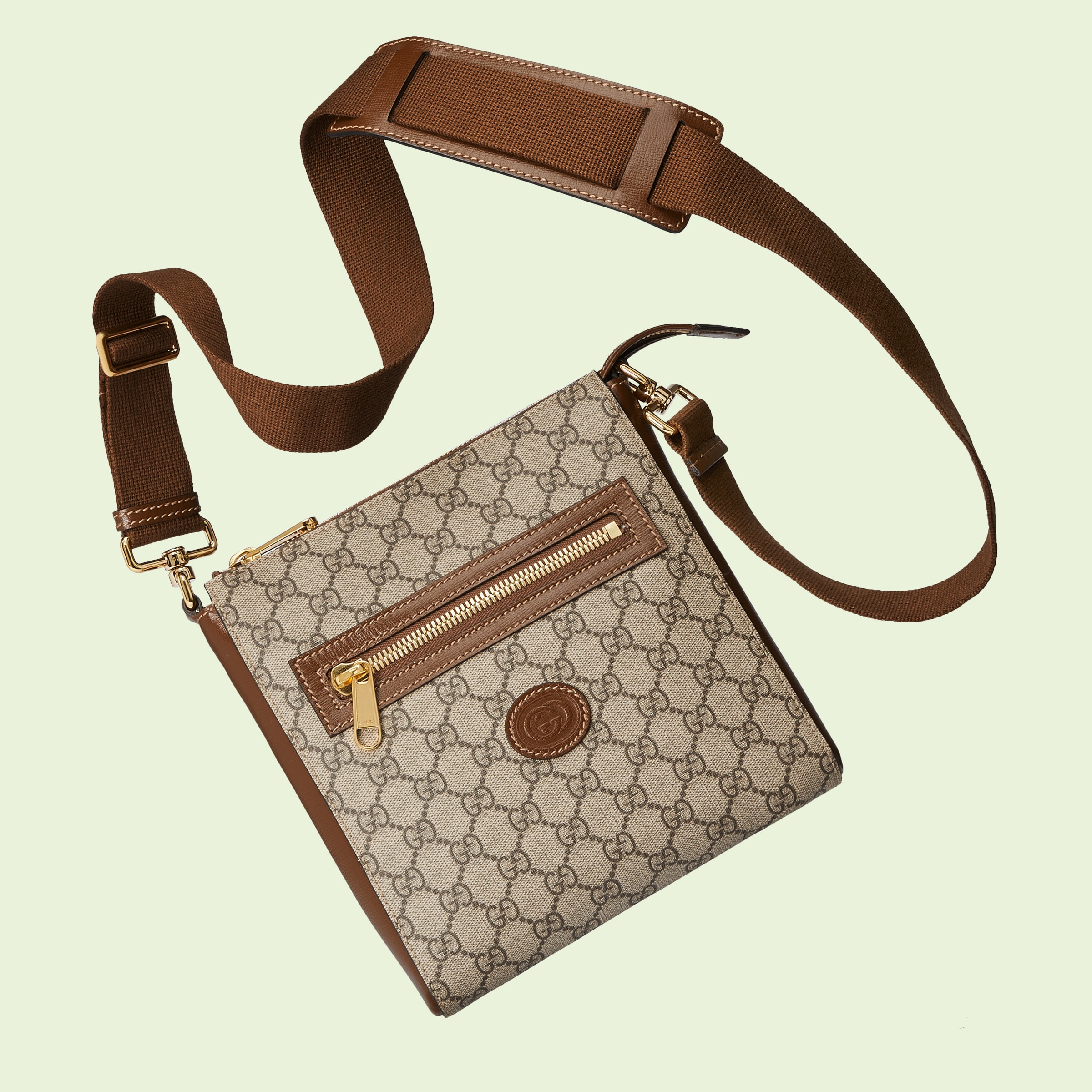 GG Supreme messenger bag in beige and ebony Supreme GUCCI® US