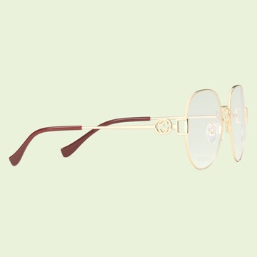 gucci square frame acetate
