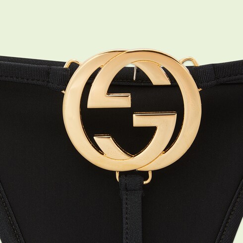Interlocking G jersey bikini Detail 6
