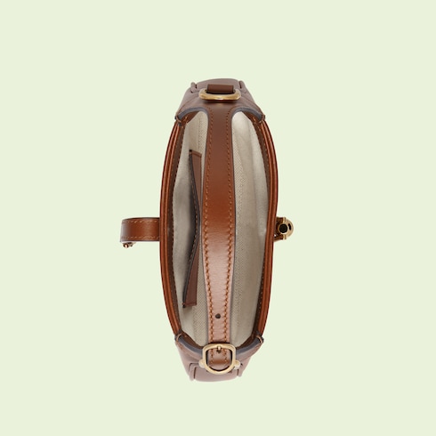 Jackie 1961 GG crystal mini bag in Beige Brown GG Canvas