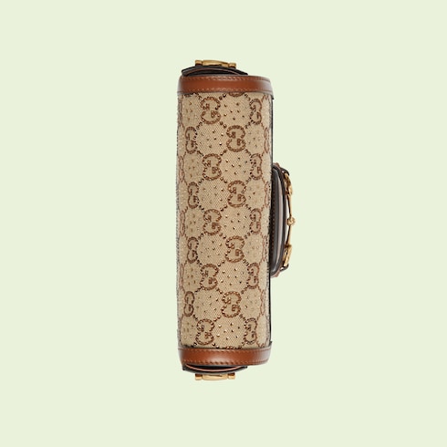 Gucci Horsebit 1955 crystals small shoulder bag Detail 7