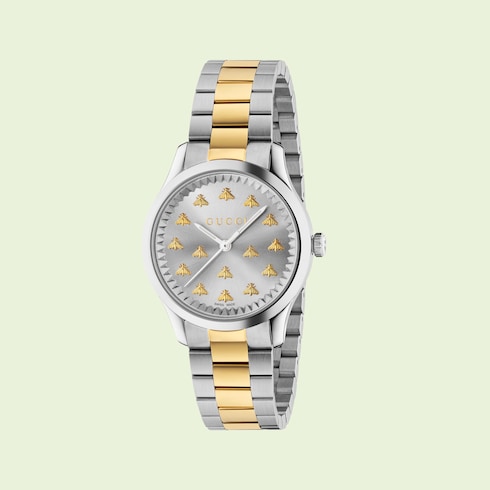 G-Timeless watch with bees, 32 mm Detail 2