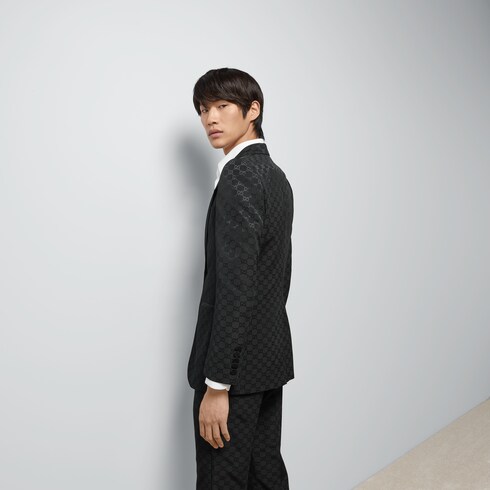 GG cotton viscose formal jacket Detail 6