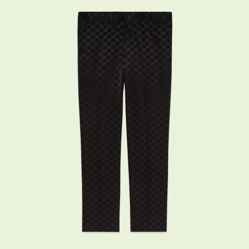 GG cotton viscose formal trouser Detail 2