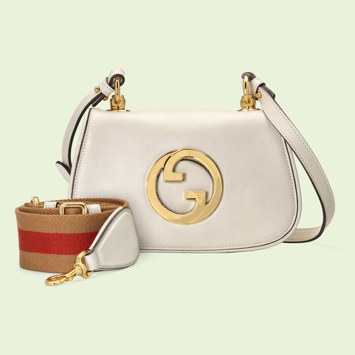 Gucci Blondie mini bag in white leather GUCCI® PT