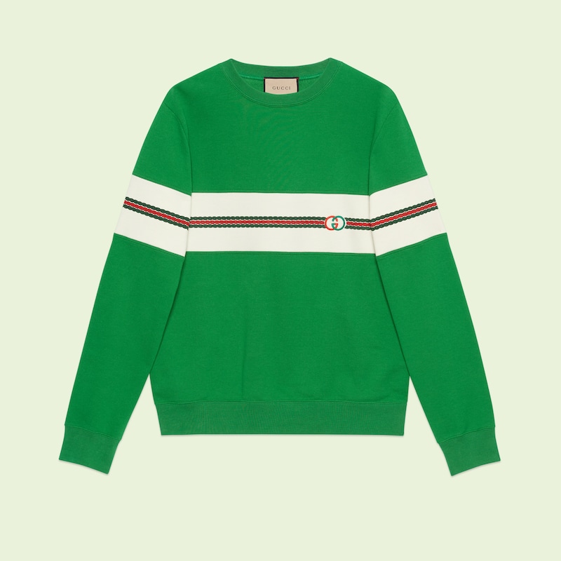 green gucci sweatshirt