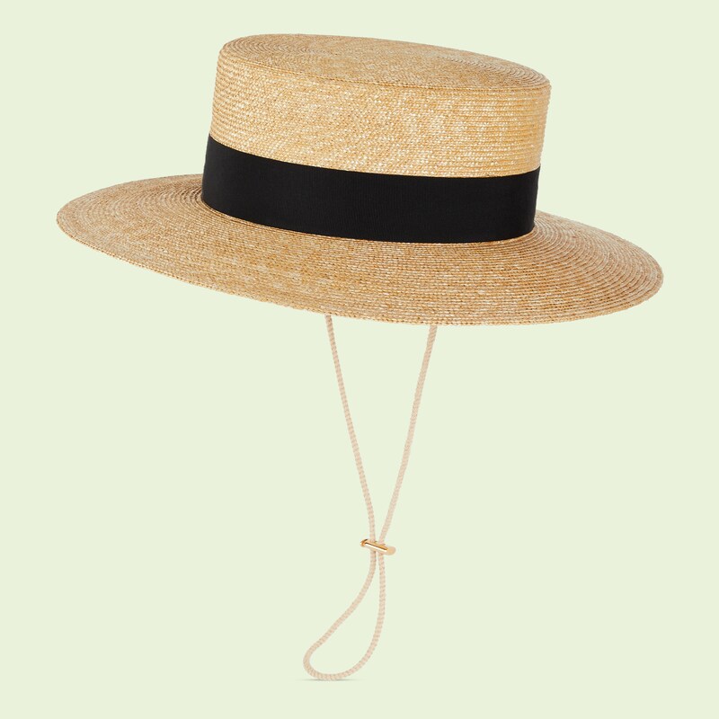 Gucci Straw boater hat Yorkdale Mall