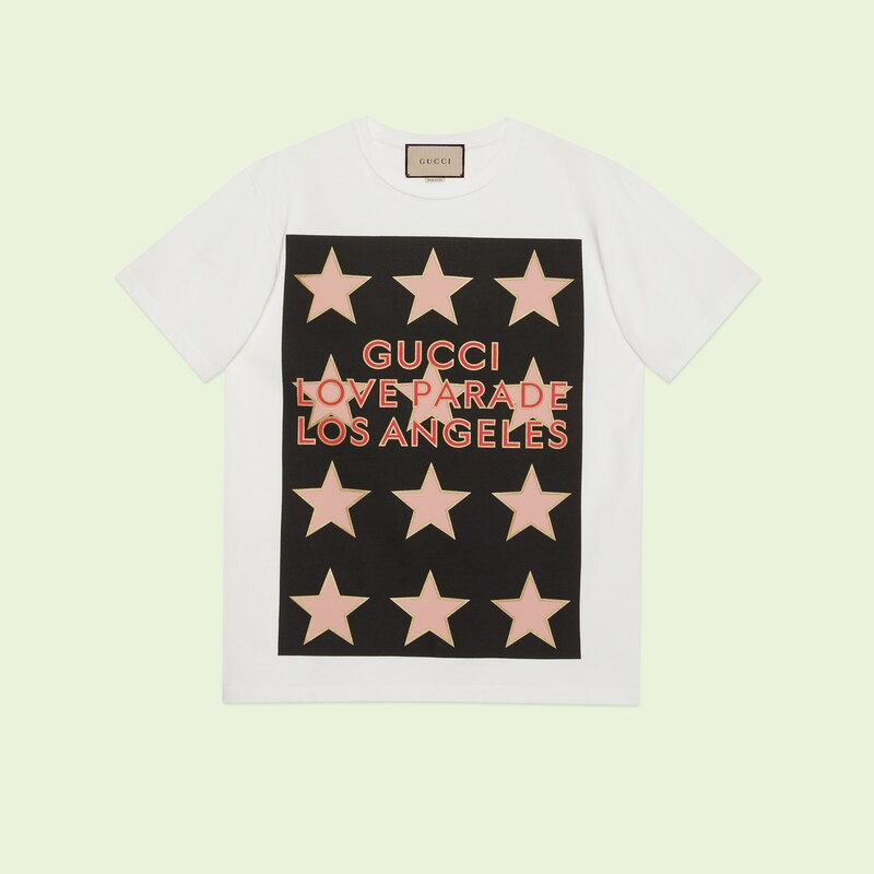 Gucci 'Gucci Love Parade' print T-shirt | Yorkdale Mall